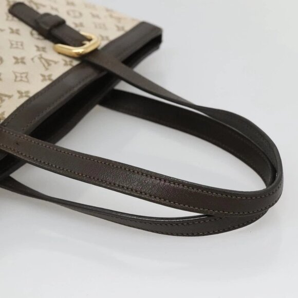 LOUIS VUITTON Monogram Mini Françoise Tote Bag 2way Khaki M92209 LV Auth - Picture 8 of 16
